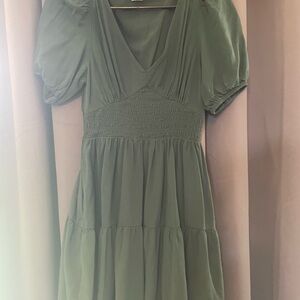 GAP Green Mini Dress
